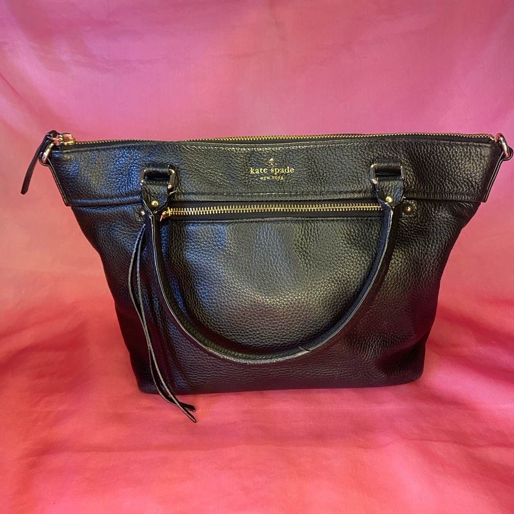 Kate Spade Pebbled Leather Satchel